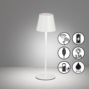 FHL easy Viletto Table lamp LED white, 1-light source