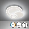 Fischer & Honsel Joster Ceiling Light LED white, 1-light source, Remote control