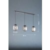 Fischer & Honsel Bala Pendant Light LED black, 12-light sources