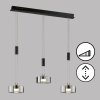Fischer & Honsel Lavin Pendant Light LED black, 3-light sources