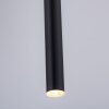 Paul Neuhaus FLUTE Pendant Light LED black, 1-light source