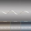 Paul Neuhaus QSWING Pendant Light LED silver, 1-light source, Remote control