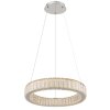 Globo MUCKY Pendant Light LED chrome, 1-light source, Remote control