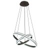 Globo GROUNI Pendant Light LED titanium, 1-light source, Remote control