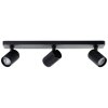 Brilliant Marty Ceiling Light black, 3-light sources