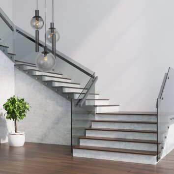 Steinhauer Bollique Pendant Light LED, 5-light sources