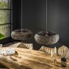 Burgase Pendant Light anthracite, 2-light sources