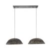 Burgase Pendant Light anthracite, 2-light sources