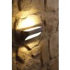 Helestra CAPE outdoor wall light LED silver, white, 1-light source