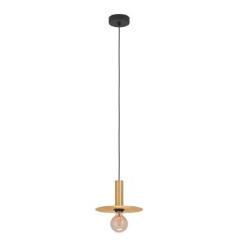 Eglo ESCANDELL Pendant Light brass, black, 1-light source