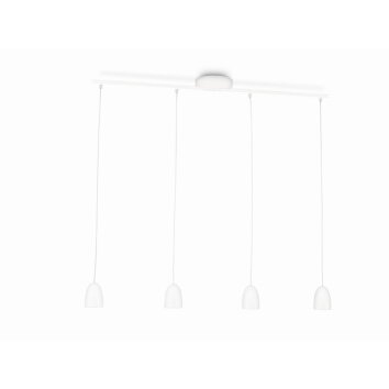Philips myLiving WOLGA pendant light LED white, 4-light sources