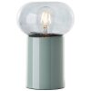 Brilliant Knut Table lamp green, 1-light source