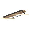 Globo BEATRIX Ceiling Light LED Wood like finish, black, 2-light sources