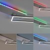 Leuchten Direkt RENDA Ceiling Light LED silver, 2-light sources, Remote control, Colour changer