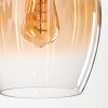 Vevino Pendant Light glass 20cm clear, 3-light sources