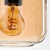 Lauden Pendant Light glass 15cm Amber, 4-light sources
