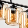 Lauden Pendant Light glass 15cm Amber, 4-light sources
