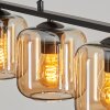 Lauden Pendant Light glass 15cm Amber, 4-light sources
