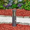 Dakar pedestal light anthracite, 1-light source, Motion sensor