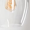 Vevino Pendant Light glass 20cm clear, 4-light sources