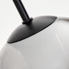 Vevino Pendant Light glass 15cm clear, Smoke-coloured, 1-light source