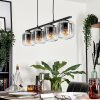 Lauden Pendant Light glass 15cm clear, Smoke-coloured, 4-light sources