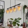 Vevino Pendant Light glass 15cm clear, 4-light sources