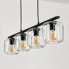 Lauden Pendant Light glass 15cm clear, 4-light sources
