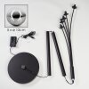 Bernado Floor Lamp black, 5-light sources