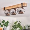 Montgomery Ceiling Light glass 15cm black, 3-light sources