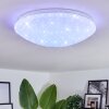 Melres Ceiling Light LED white, 1-light source, Remote control