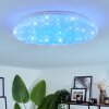 Esgos Ceiling Light LED white, 1-light source, Remote control