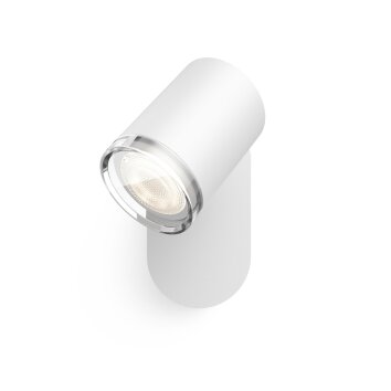 Philips Hue White Amb. Adore Wall Light LED white, 1-light source, Remote control