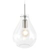 Steinhauer GLASS LIGHT Pendant Light stainless steel, 1-light source