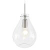 Steinhauer GLASS LIGHT Pendant Light stainless steel, 1-light source