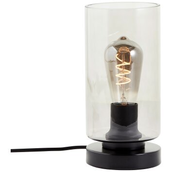 Brilliant Mesmer Table lamp black, 1-light source