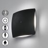 FHL easy Magnetics Outdoor Wall Light LED black, 4-light sources, Motion sensor