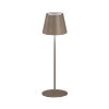 FHL easy Cosenza Table lamp LED brown, grey, 1-light source, Colour changer
