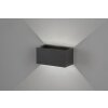 Fischer & Honsel Wallo Wall Light LED black, 4-light sources