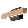 Amboy Wall Light LED Light wood, 1-light source