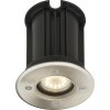 Globo STYLE II recessed light stainless steel, 1-light source