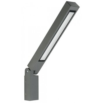 Albert 318 outdoor wall light LED anthracite, 1-light source