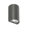 Faro Lace outdoor wall light LED anthracite, 2-light sources