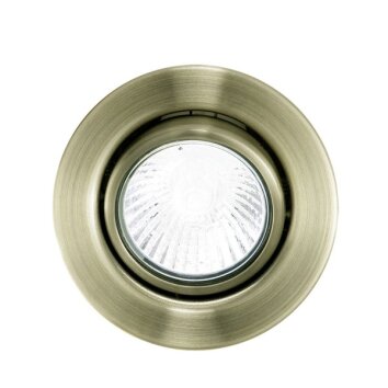 Eglo Wall/ceiling recessed luminaire bronzed, 1-light source