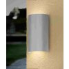 Eglo CORFINO outdoor wall light LED silver, 2-light sources