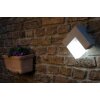 LUTEC GEOMETRY Outdoor Wall Light silver, 1-light source