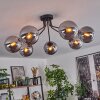 Gastor Ceiling Light black, 7-light sources