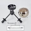Gastor Ceiling Light black, 3-light sources