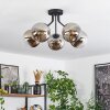 Gastor Ceiling Light black, 5-light sources