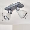 Lomma Ceiling Light grey, 2-light sources